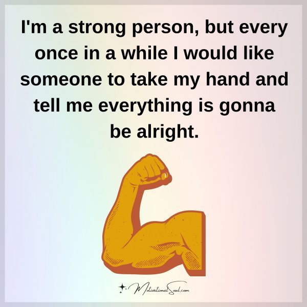 I'm a strong