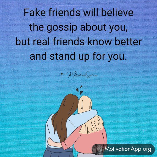 Fake friends