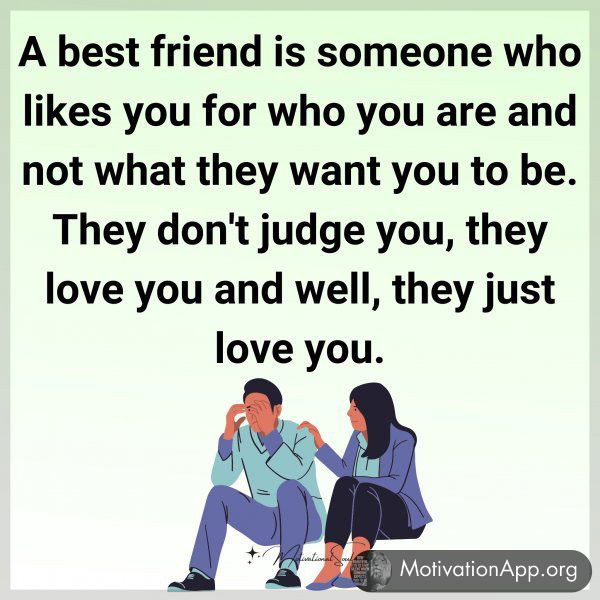 A best friend is