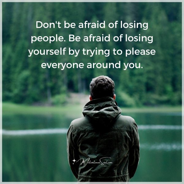 Don't be afraid