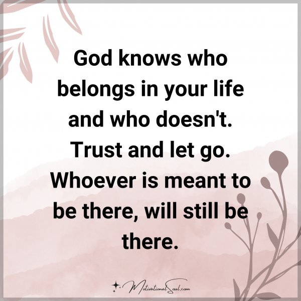 God knows