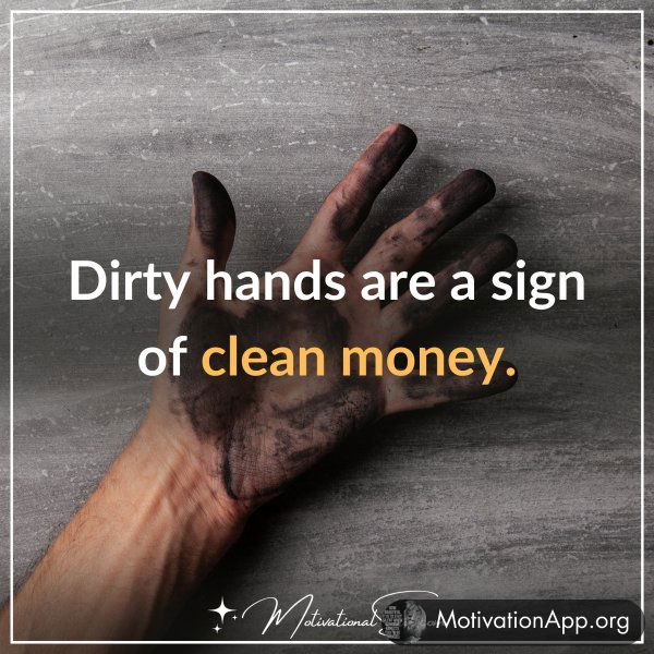 Dirty Hands are