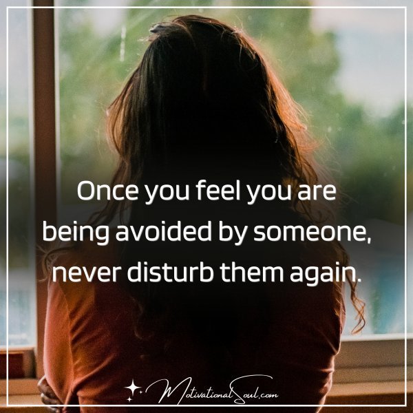 ONCE YOU FEEL YOU ARE