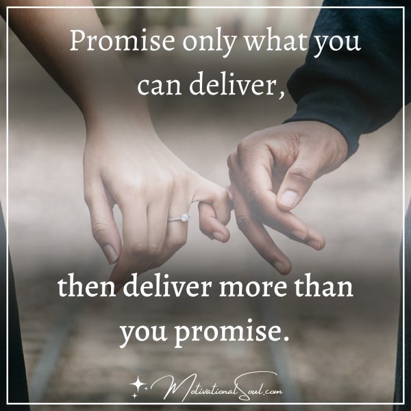 PROMISE ONLY