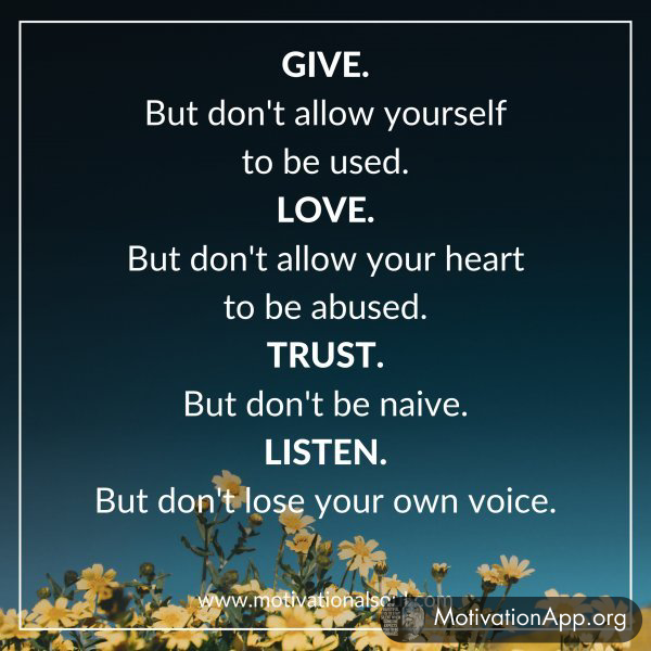 GIVE.