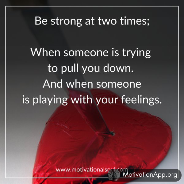 Be strong at two