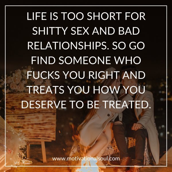 LIFE IS TOO SHORT FOR