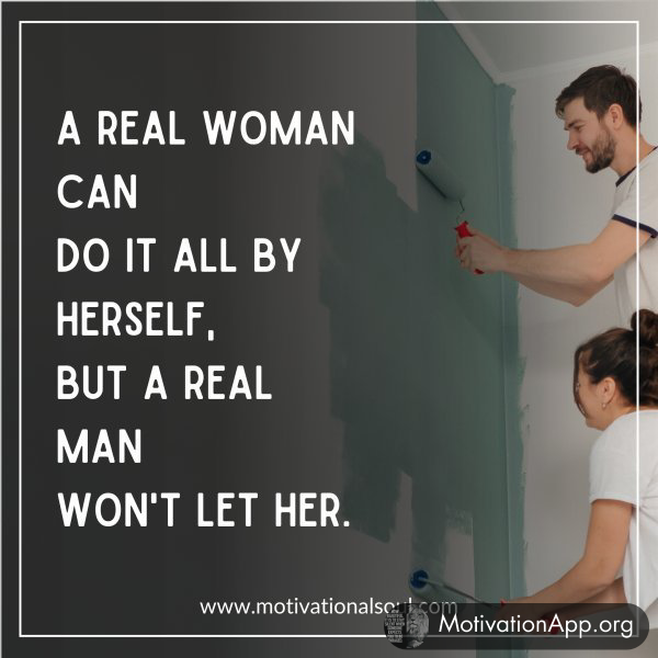 A real woman can