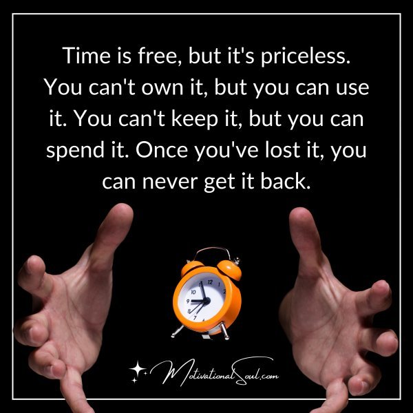 Time is free