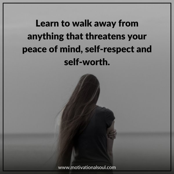 LEARN TO WALKAWAY FROM ANYTHING