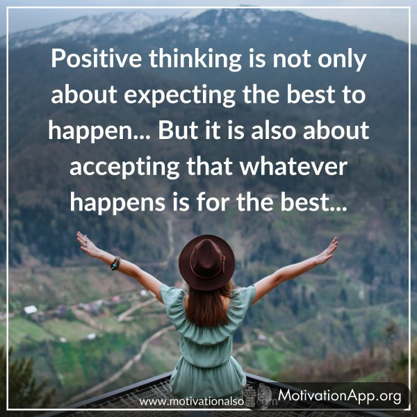 POSITIVE THINKING