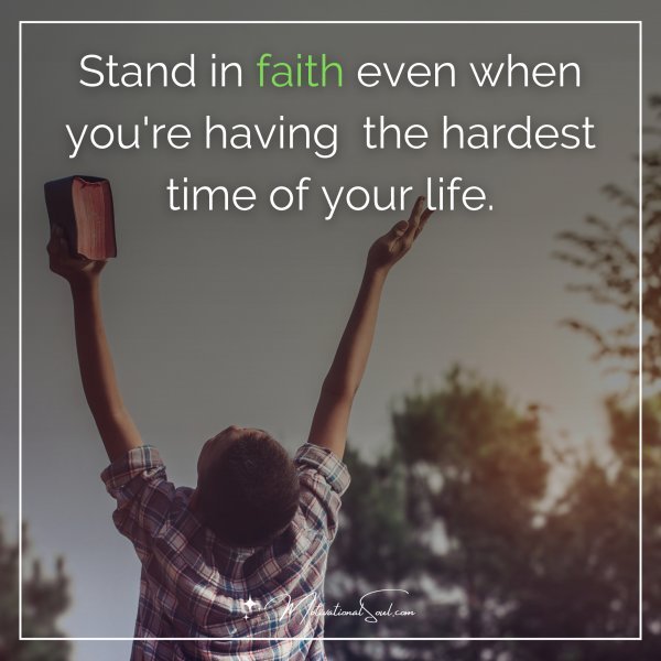 Stand in Faith