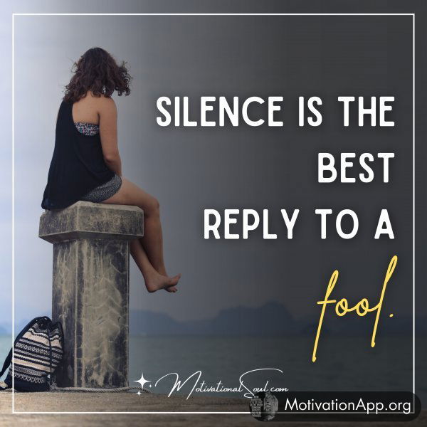 SILENCE IS THE BEST