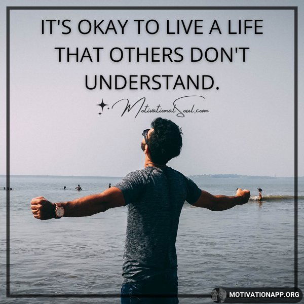 IT'S OKAY TO LIVE A LIFE