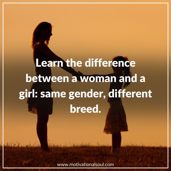 LEARN THE DIFFERENCE