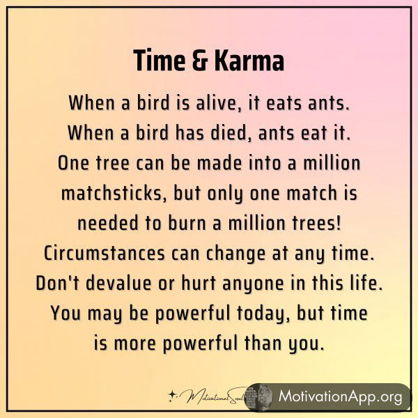 Time & Karma