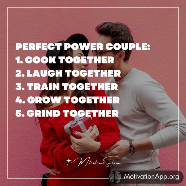 PERFECT POWER COUPLE: