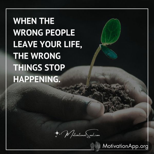 WHEN THE WRONG PEOPLE