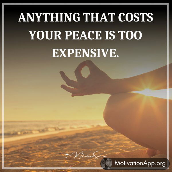 ANYTHING THAT COSTS