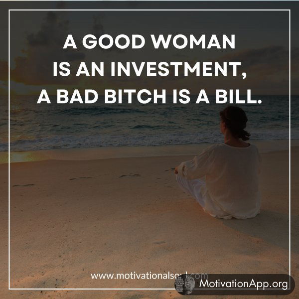 A GOOD WOMAN