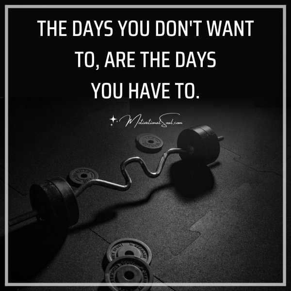 THE DAYS YOU