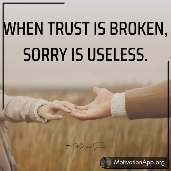 WHEN TRUST