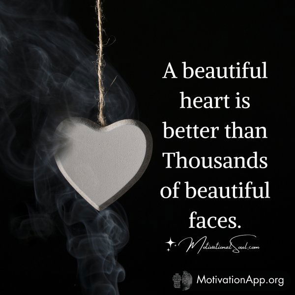 A beautiful heart is