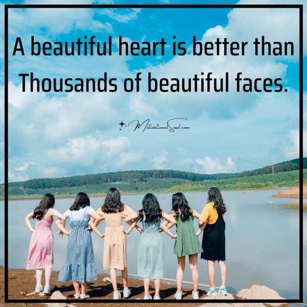 A beautiful heart is