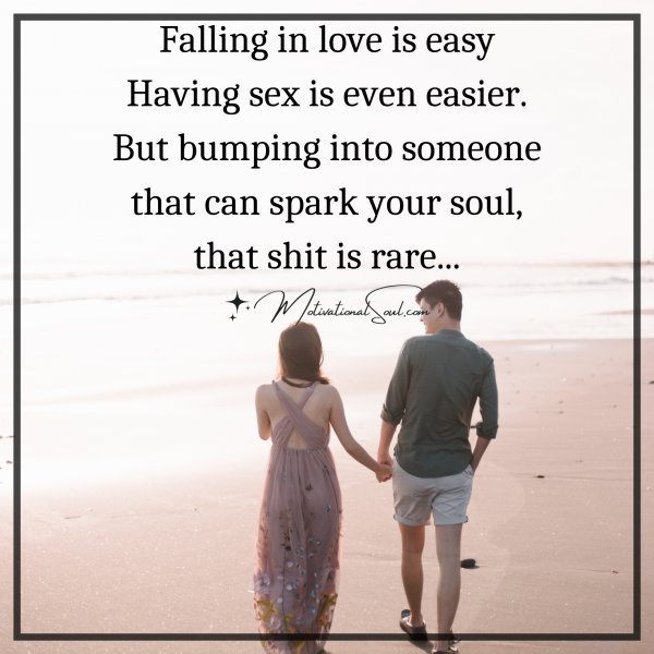 Falling in love is easy