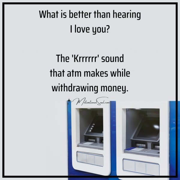 "What is better than hearing