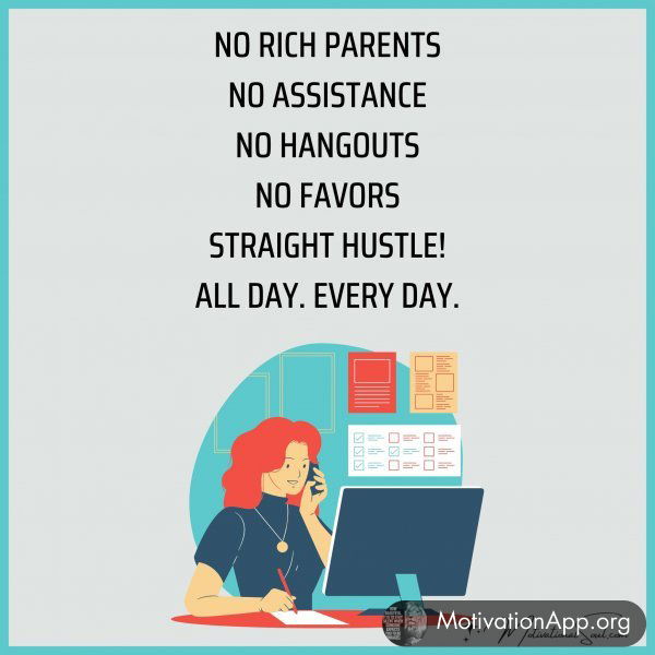 NO RICH PARENTS