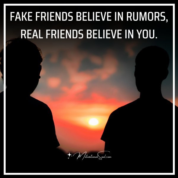 FAKE FRIENDS