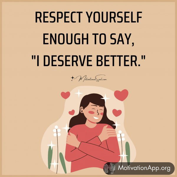 RESPECT YOURSELF