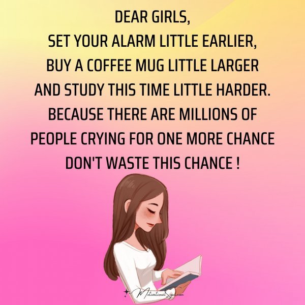 DEAR GIRLS