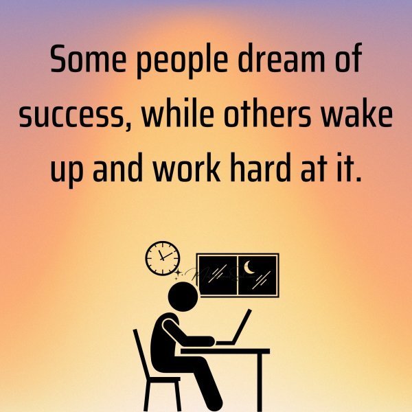 Quote: Some people
dream of Success.
others wake up and