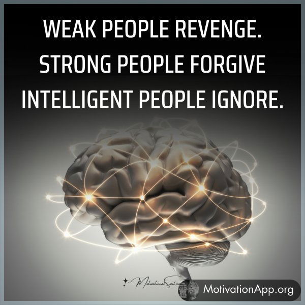 WEAK PEOPLE REVENGE.