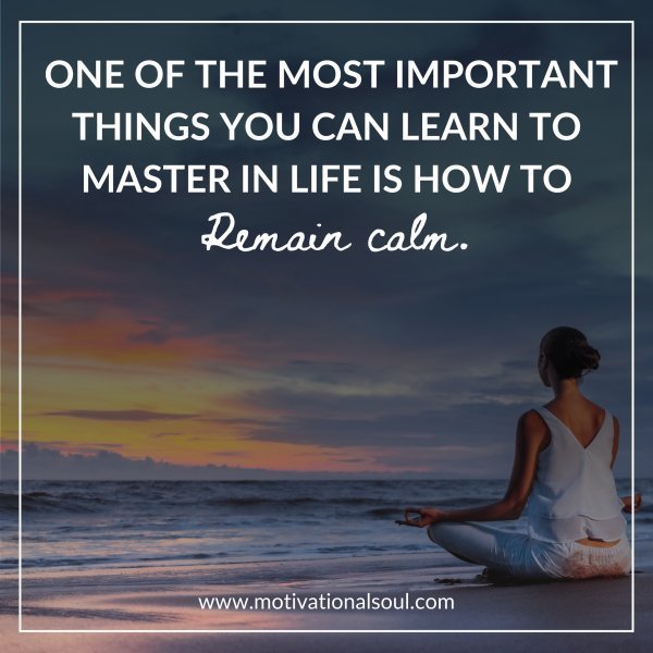 Quote: ONE OF THE MOST
IMPORTANT THINGS
YOU CAN LEARN TO