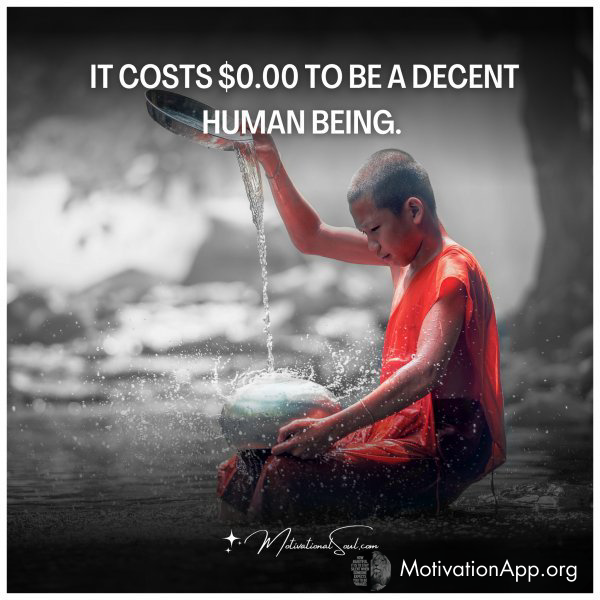 IT COSTS $0.00 TO