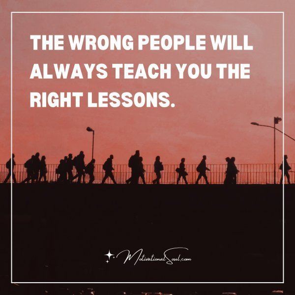THE WRONG PEOPLE WILL