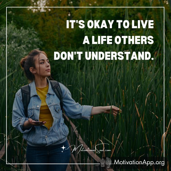 It's okay to live