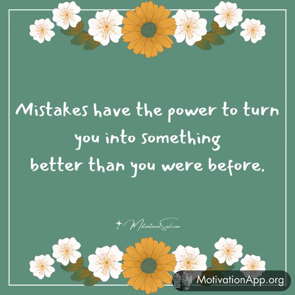 MISTAKES