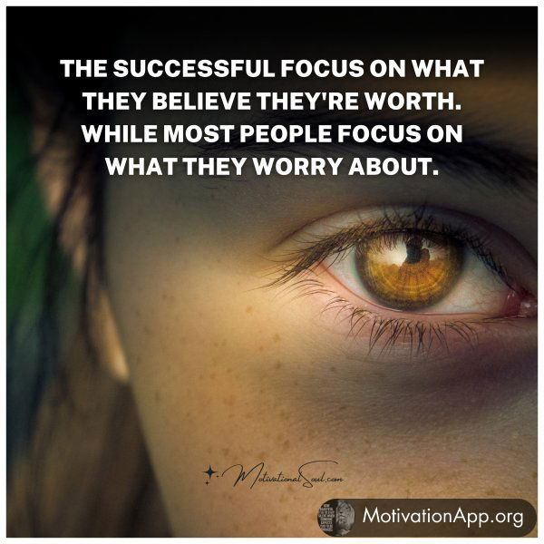 THE SUCCESSFUL FOCUS ON