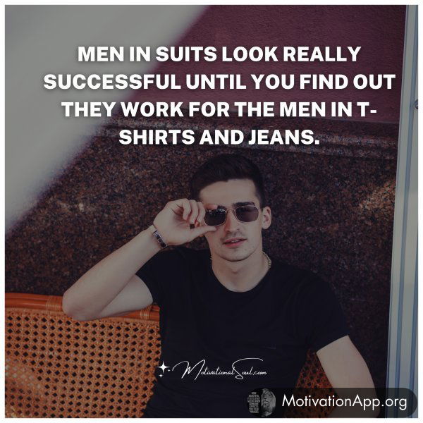 MEN IN SUITS LOOK