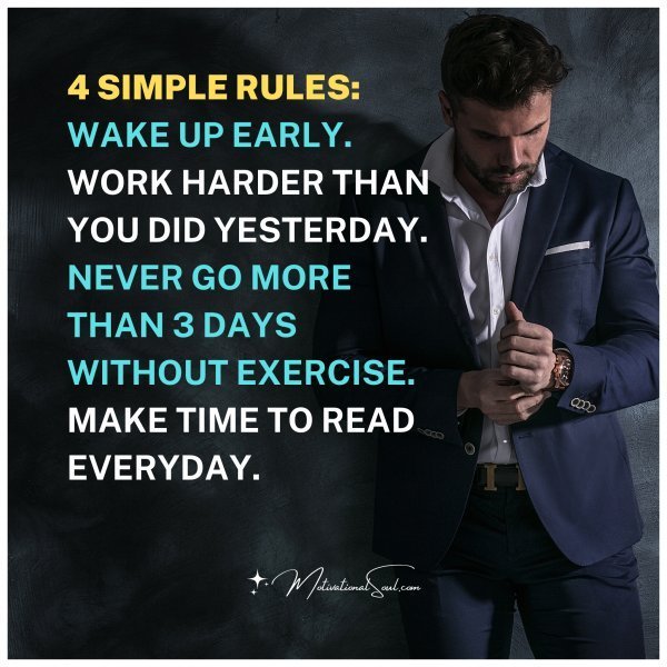 4 SIMPLE RULES:
