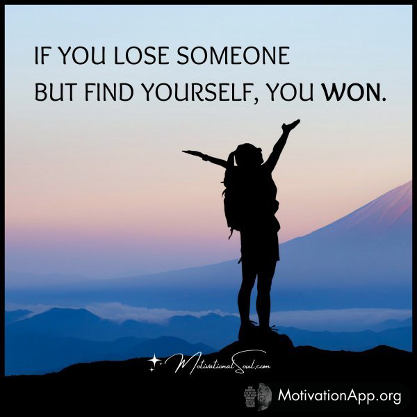 IF YOU LOSE SOMEONE