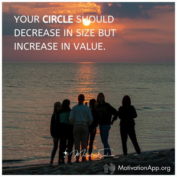 YOUR CIRCLE SHOULD