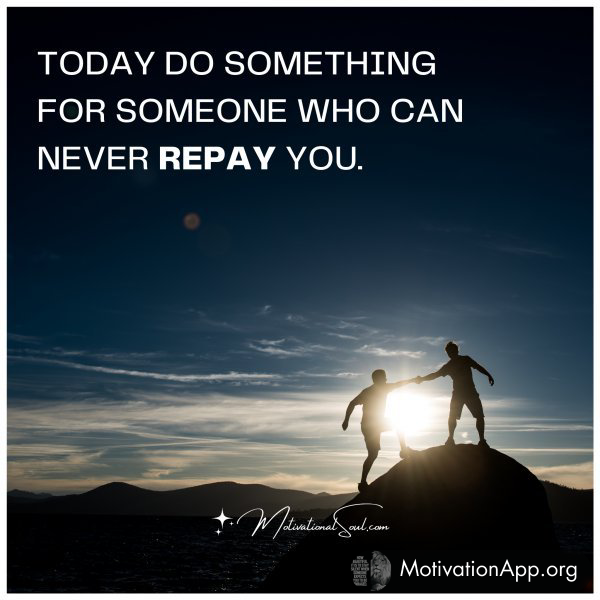 TODAY DO SOMETHING