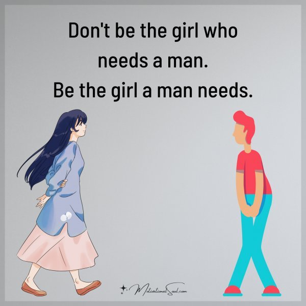 Don't be the girl who