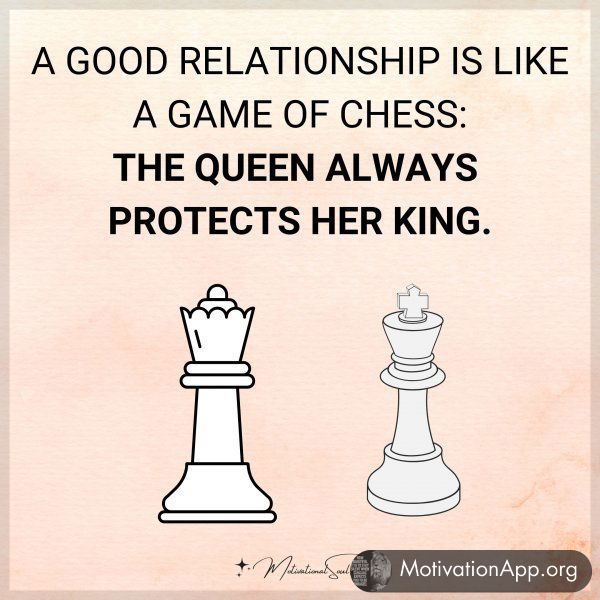 A GOOD RELATIONSHIP IS LIKE A