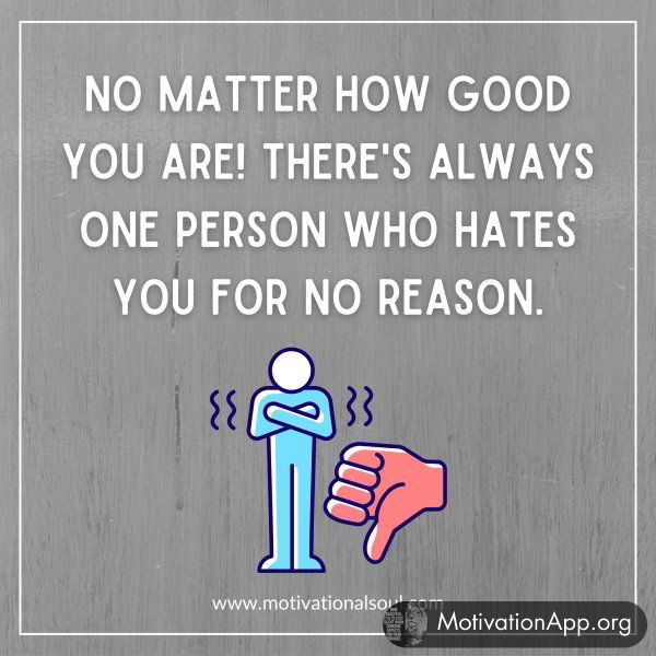 No matter how good